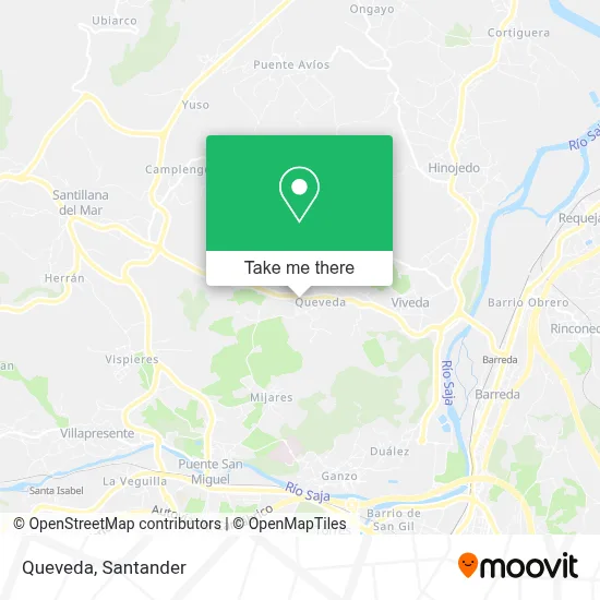 Queveda map