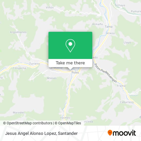 Jesus Angel Alonso Lopez map