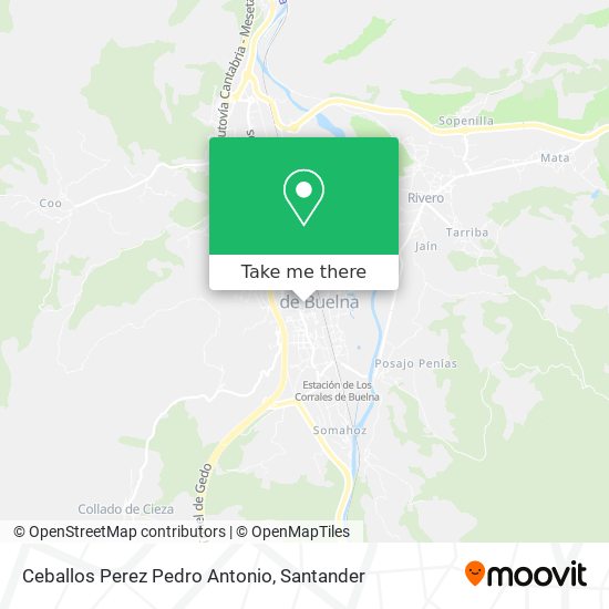 Ceballos Perez Pedro Antonio map