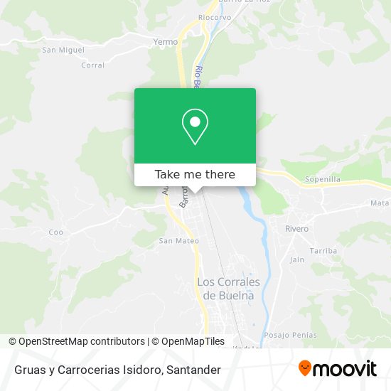 Gruas y Carrocerias Isidoro map