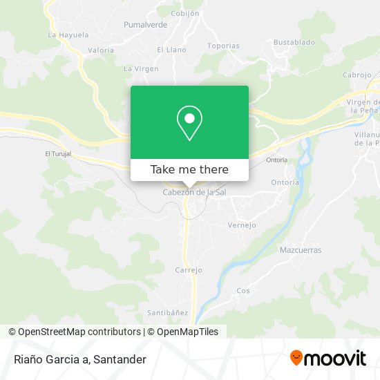 Riaño Garcia a map