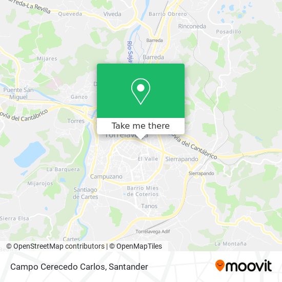 Campo Cerecedo Carlos map