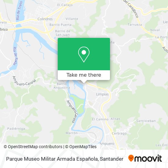 Parque Museo Militar Armada Española map