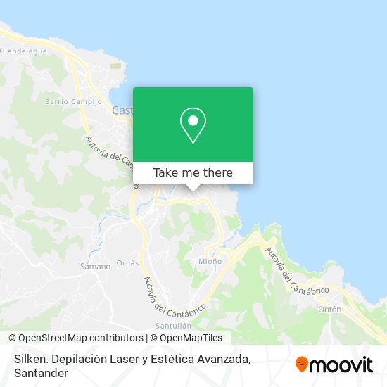 Silken. Depilación Laser y Estética Avanzada map