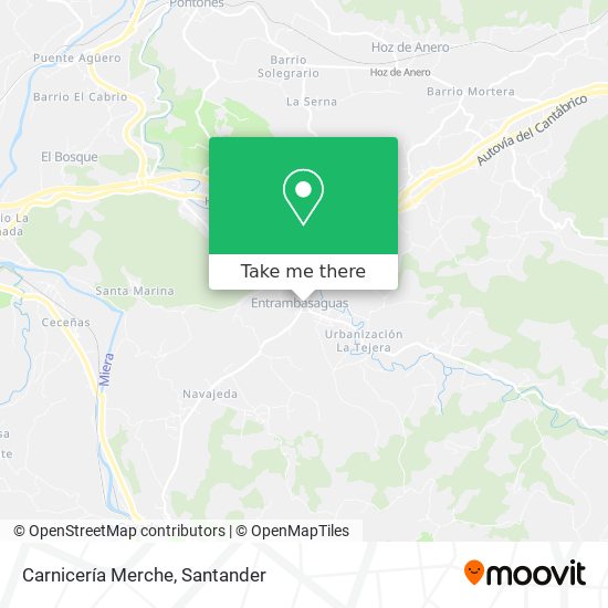 Carnicería Merche map