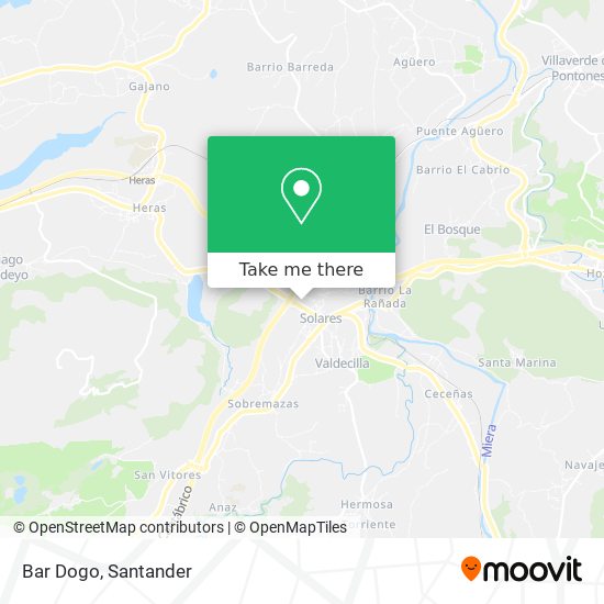 Bar Dogo map