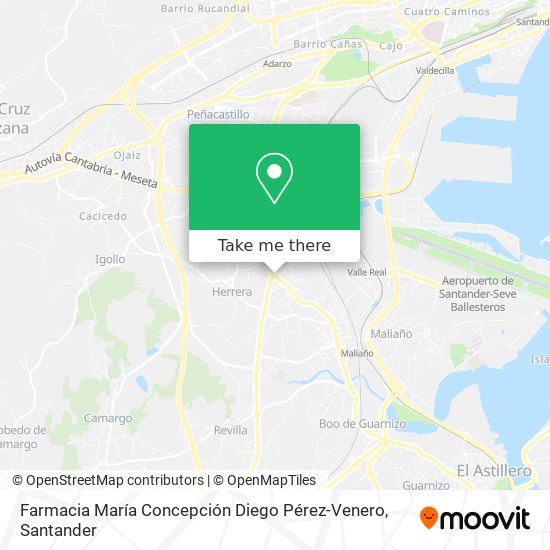 Farmacia María Concepción Diego Pérez-Venero map