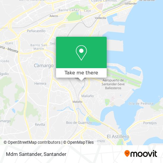 mapa Mdm Santander