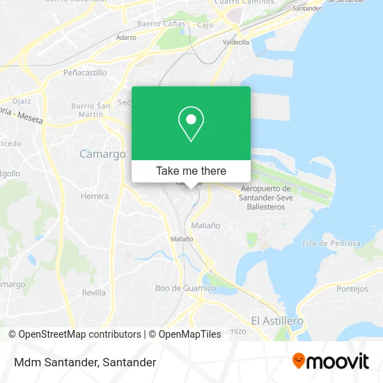 Mdm Santander map