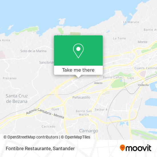 Fontibre Restaurante map