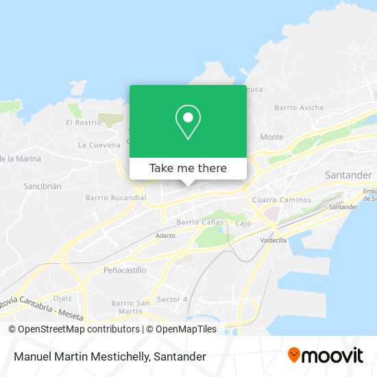 Manuel Martin Mestichelly map