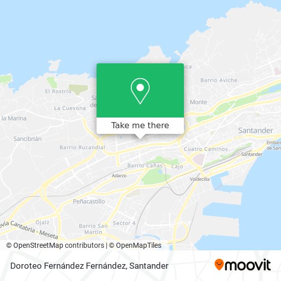 Doroteo Fernández Fernández map