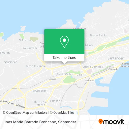 Ines Maria Barrado Broncano map