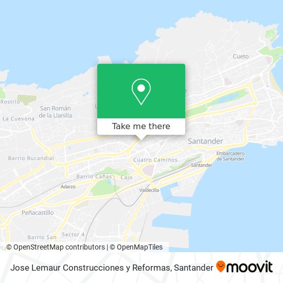 Jose Lemaur Construcciones y Reformas map