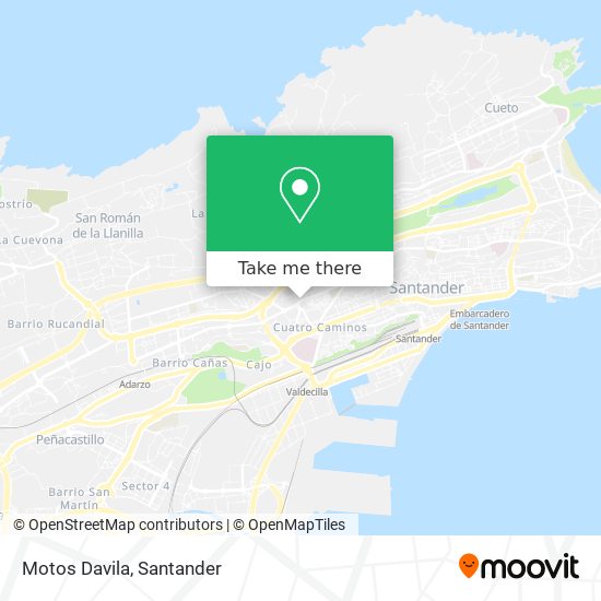 mapa Motos Davila