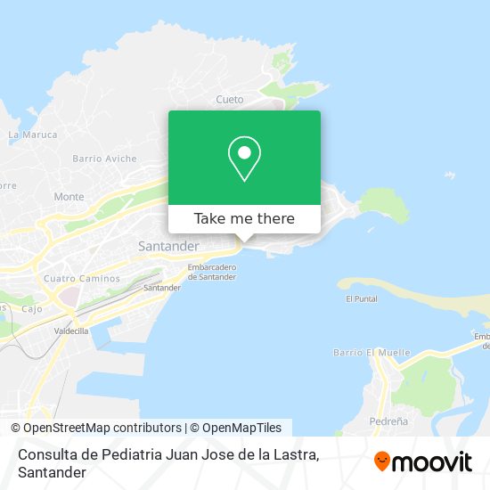Consulta de Pediatria Juan Jose de la Lastra map