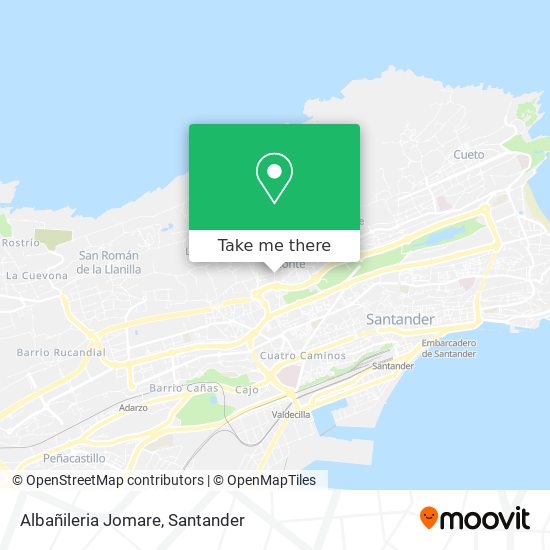 Albañileria Jomare map