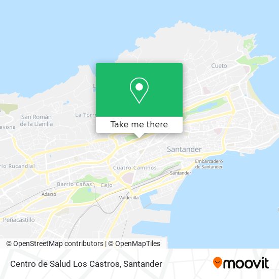 Centro de Salud Los Castros map