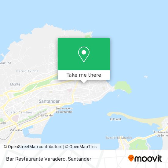 Bar Restaurante Varadero map