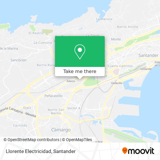 Llorente Electricidad map