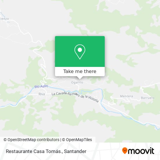 Restaurante Casa Tomás. map