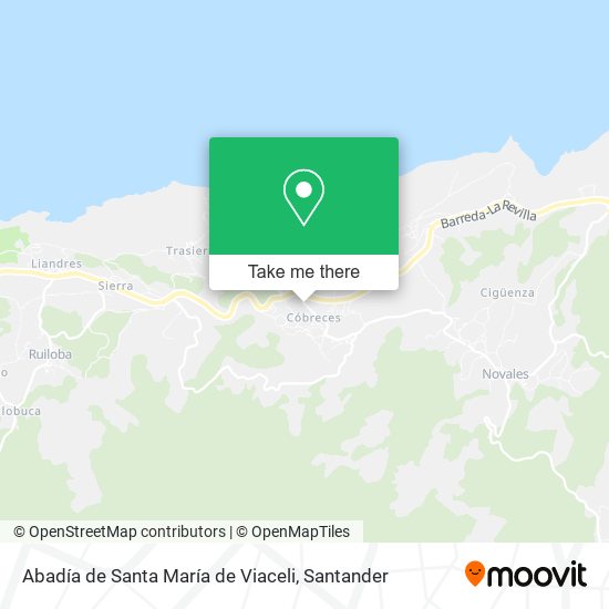 Abadía de Santa María de Viaceli map