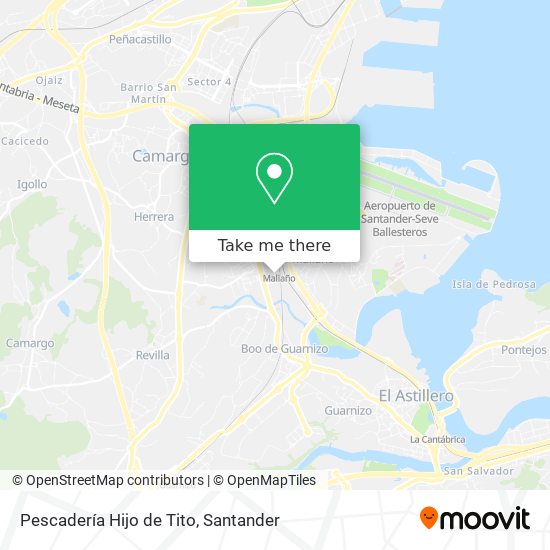 Pescadería Hijo de Tito map