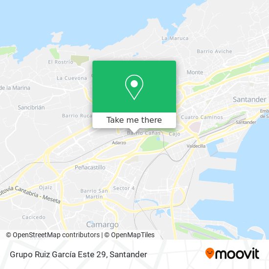 Grupo Ruiz García Este 29 map