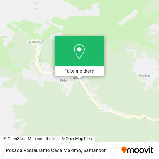 Posada Restaurante Casa Maximo map