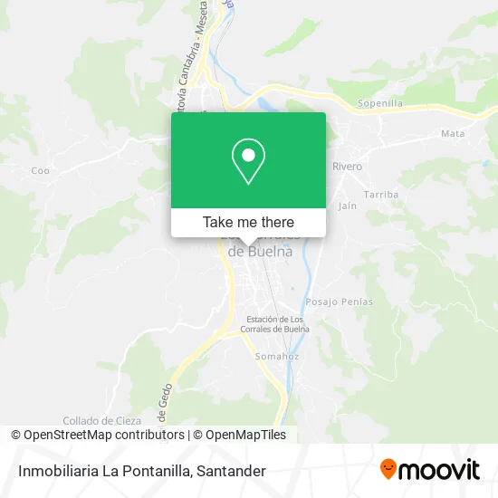 Inmobiliaria La Pontanilla map