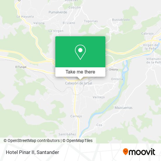 Hotel Pinar II map