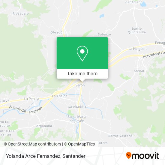 Yolanda Arce Fernandez map