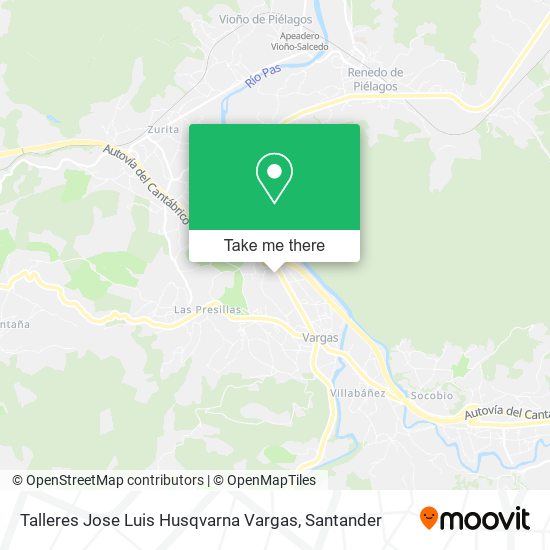 Talleres Jose Luis Husqvarna Vargas map