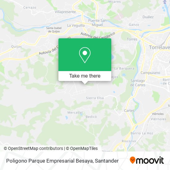 Poligono Parque Empresarial Besaya map
