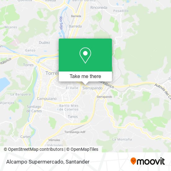 Alcampo Supermercado map