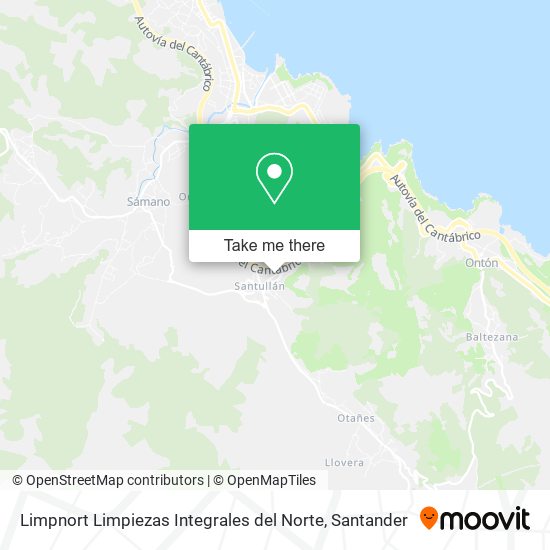 Limpnort Limpiezas Integrales del Norte map