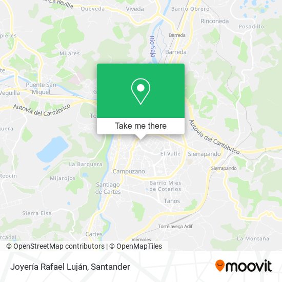 Joyería Rafael Luján map