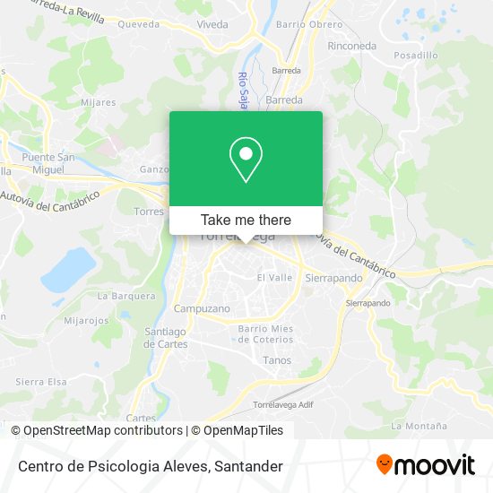 Centro de Psicologia Aleves map