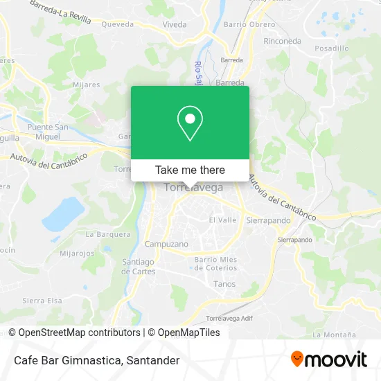Cafe Bar Gimnastica map