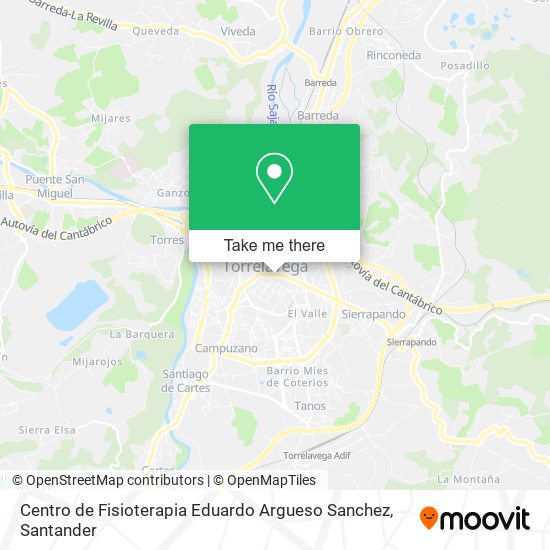 Centro de Fisioterapia Eduardo Argueso Sanchez map
