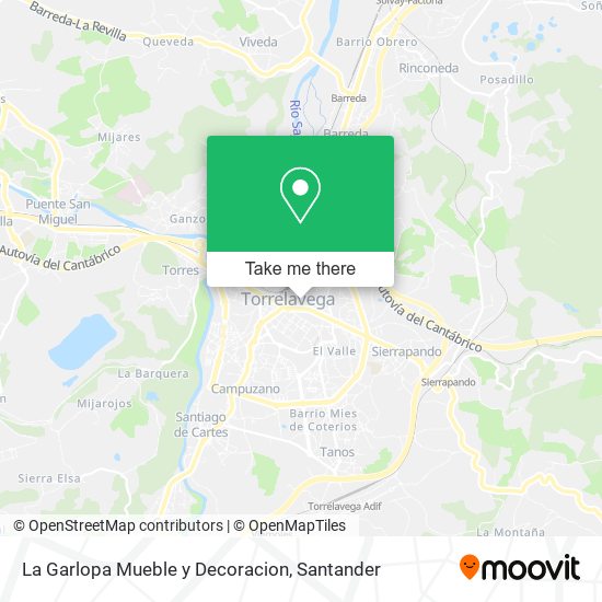 La Garlopa Mueble y Decoracion map