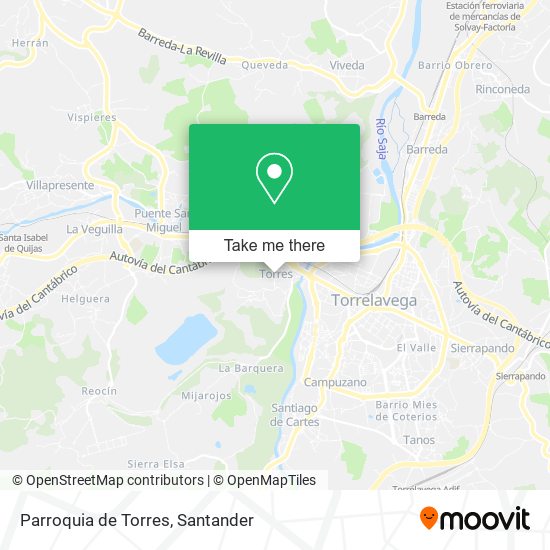 Parroquia de Torres map