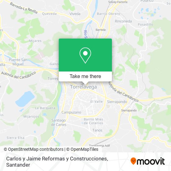 Carlos y Jaime Reformas y Construcciones map