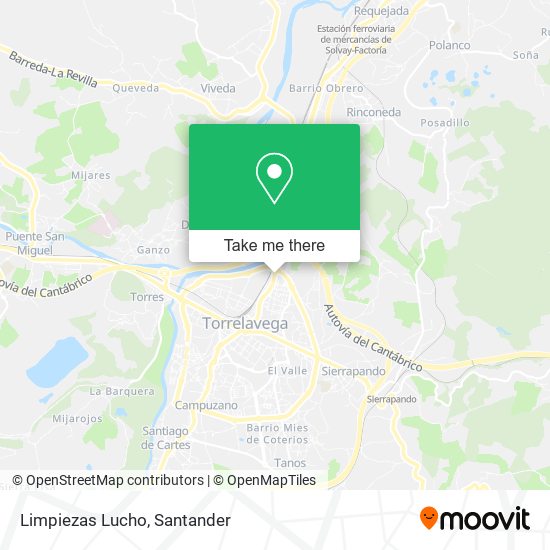 Limpiezas Lucho map