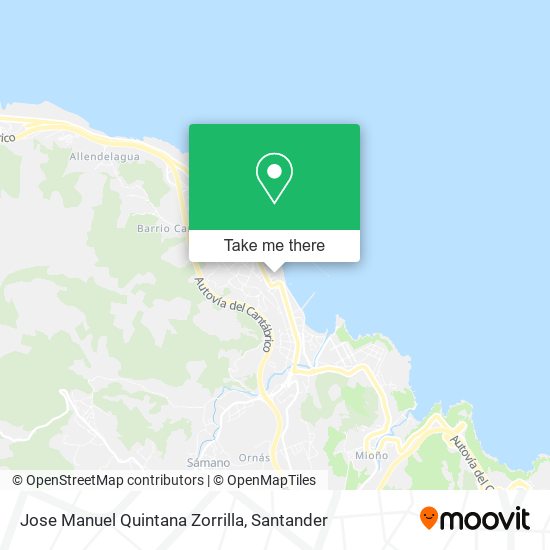 Jose Manuel Quintana Zorrilla map