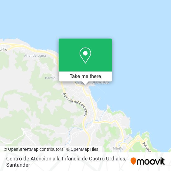 Centro de Atención a la Infancia de Castro Urdiales map