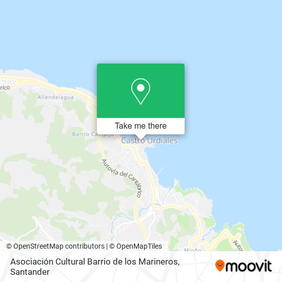Asociación Cultural Barrio de los Marineros map