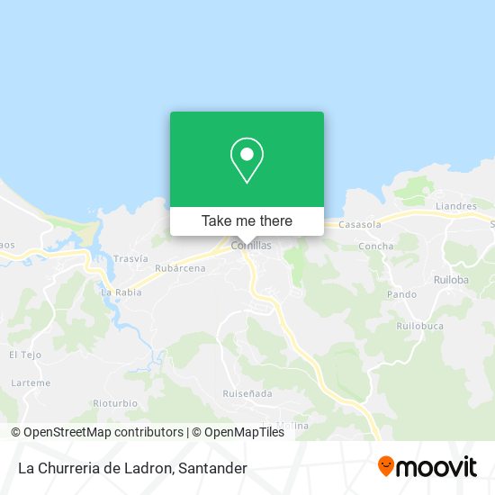 La Churreria de Ladron map