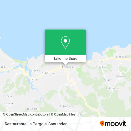 Restaurante La Pergola map