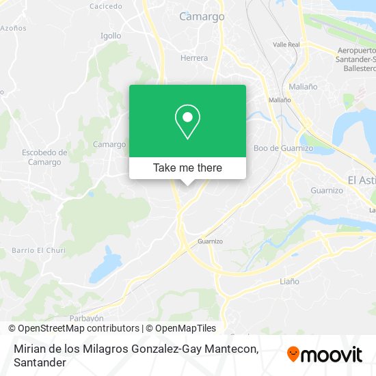 Mirian de los Milagros Gonzalez-Gay Mantecon map